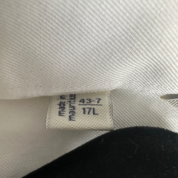 Suitsupply White Egyptian Cotton Dress Shirt, 17L - Picture 7 of 7